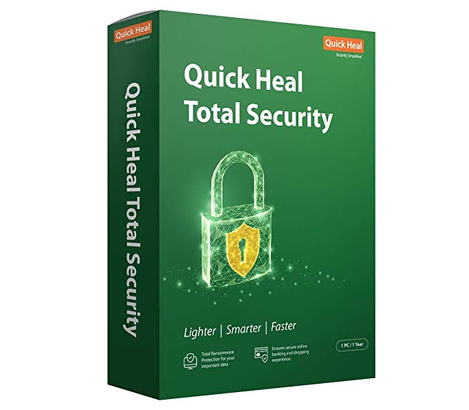 Quick Heal Total Security Latest Version - 1 PC, 1 Year (Email Delivery in 2 hours- No CD) Quick Heal Total Security Latest Version - 1 PC, 1 Year (Email Delivery in 2 hours- No CD)