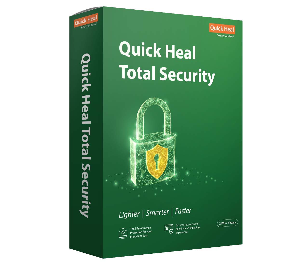 Quick Heal Total Security - 2 PC, 1 Year (DVD) Quick Heal Total Security - 2 PC, 1 Year (DVD)